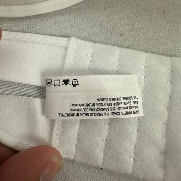 Maidenform Dreamwire Strapless Bra Natural Lift 38B White Adjustable Straps - Picture 8 of 9